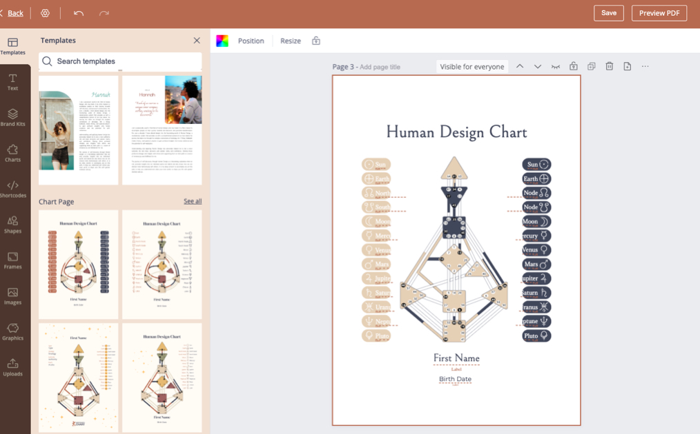 Human Design Reading Report