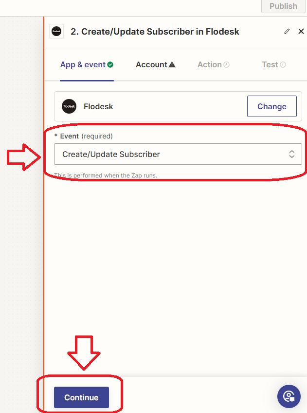 Zapier add subscriber